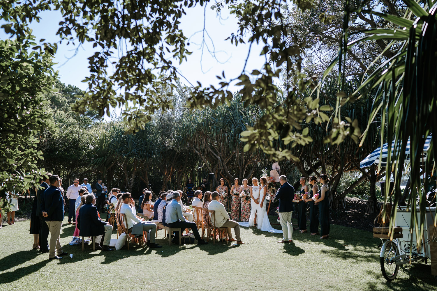 a celebration of Claire and Tamara's Noosa wedding on the Sunshine Coast