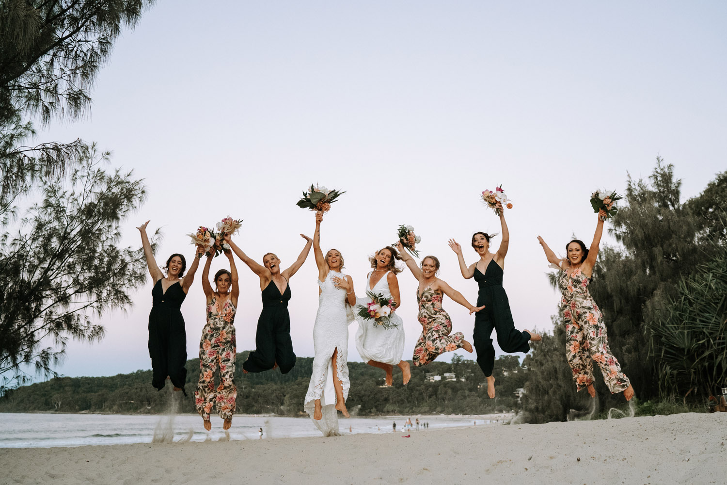 a celebration of Claire and Tamara's Noosa wedding on the Sunshine Coast