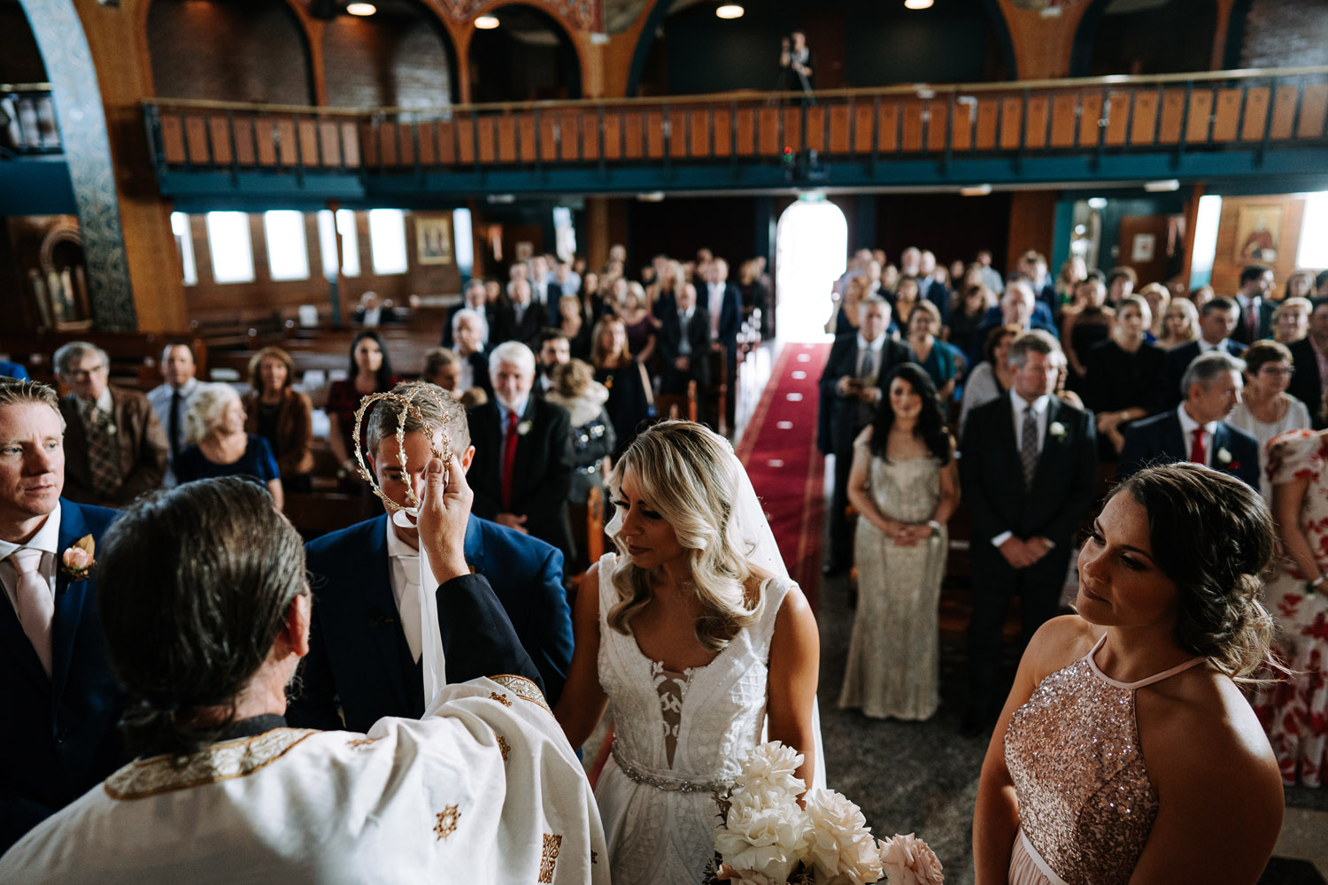Brisbane wedding and Brisbane Greek church with celebrations at Emporium Reception venue