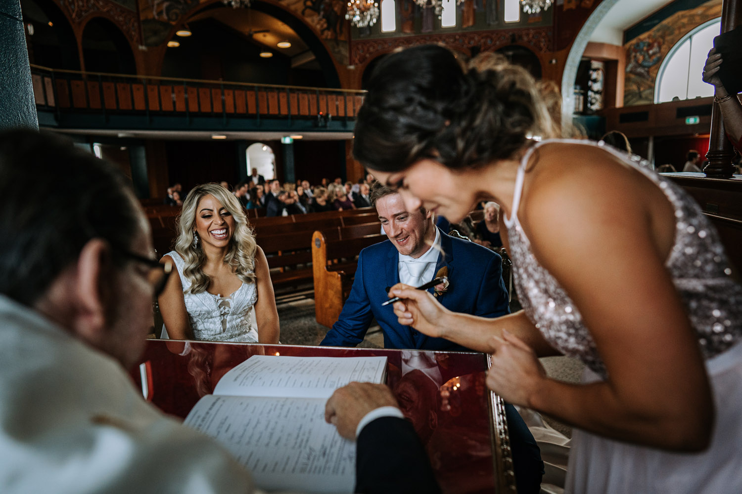 Brisbane wedding and Brisbane Greek church with celebrations at Emporium Reception venue