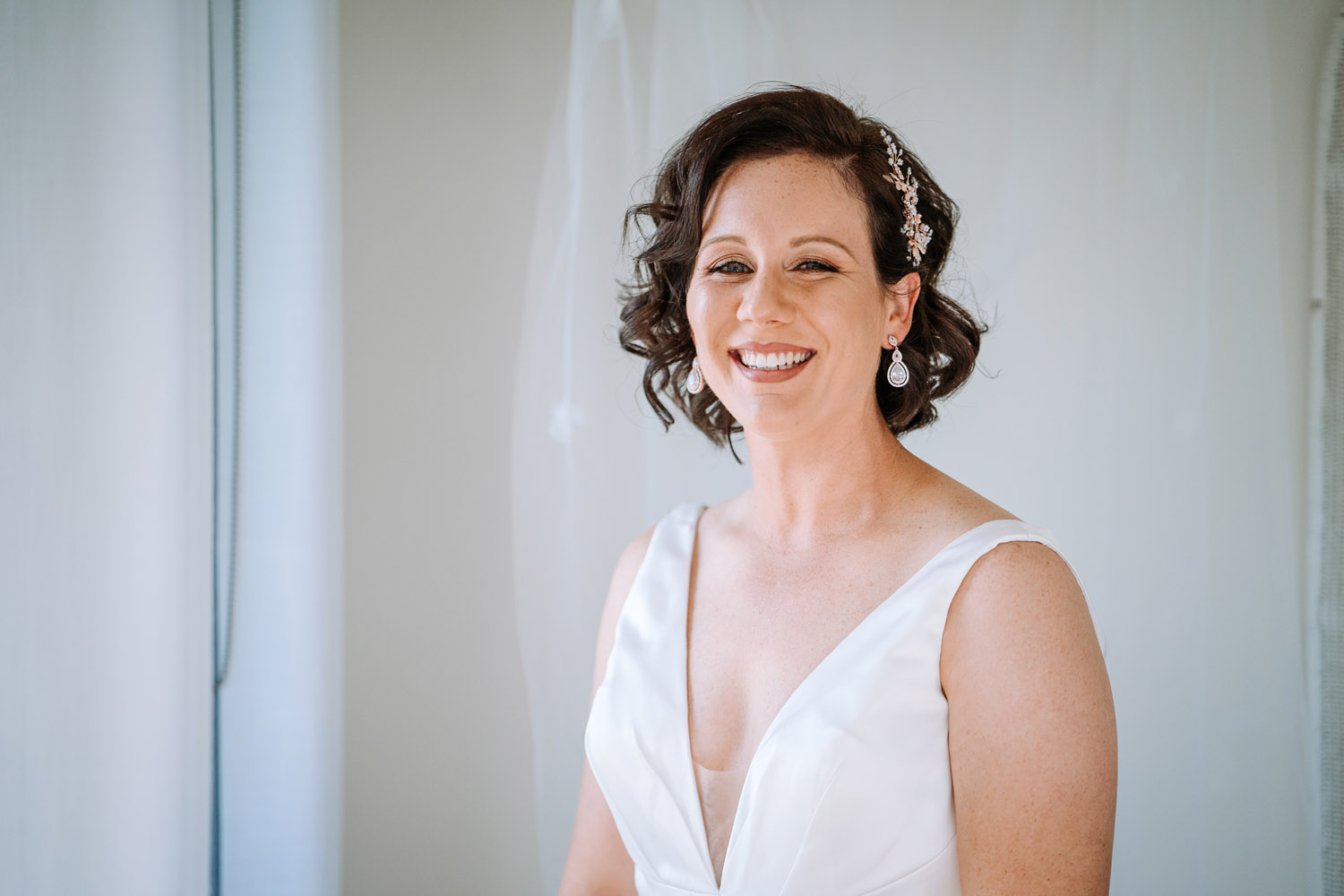 Bec and Cam celebrating their wedding at The Rocks Yandina on the Sunshine Coast